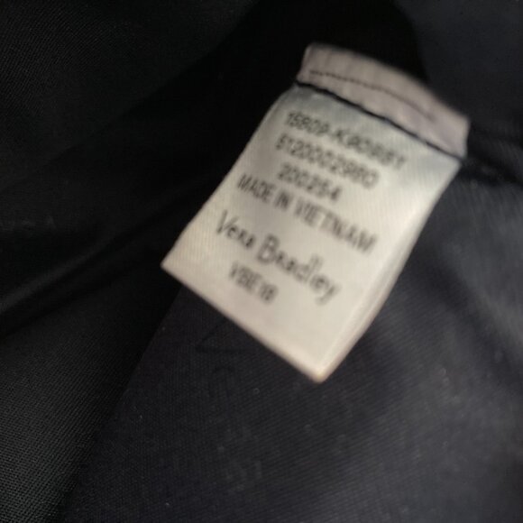 Vera Bradley Crossbody Wallet Cell Phone Bag Midnight Wildflower - Picture 15 of 15